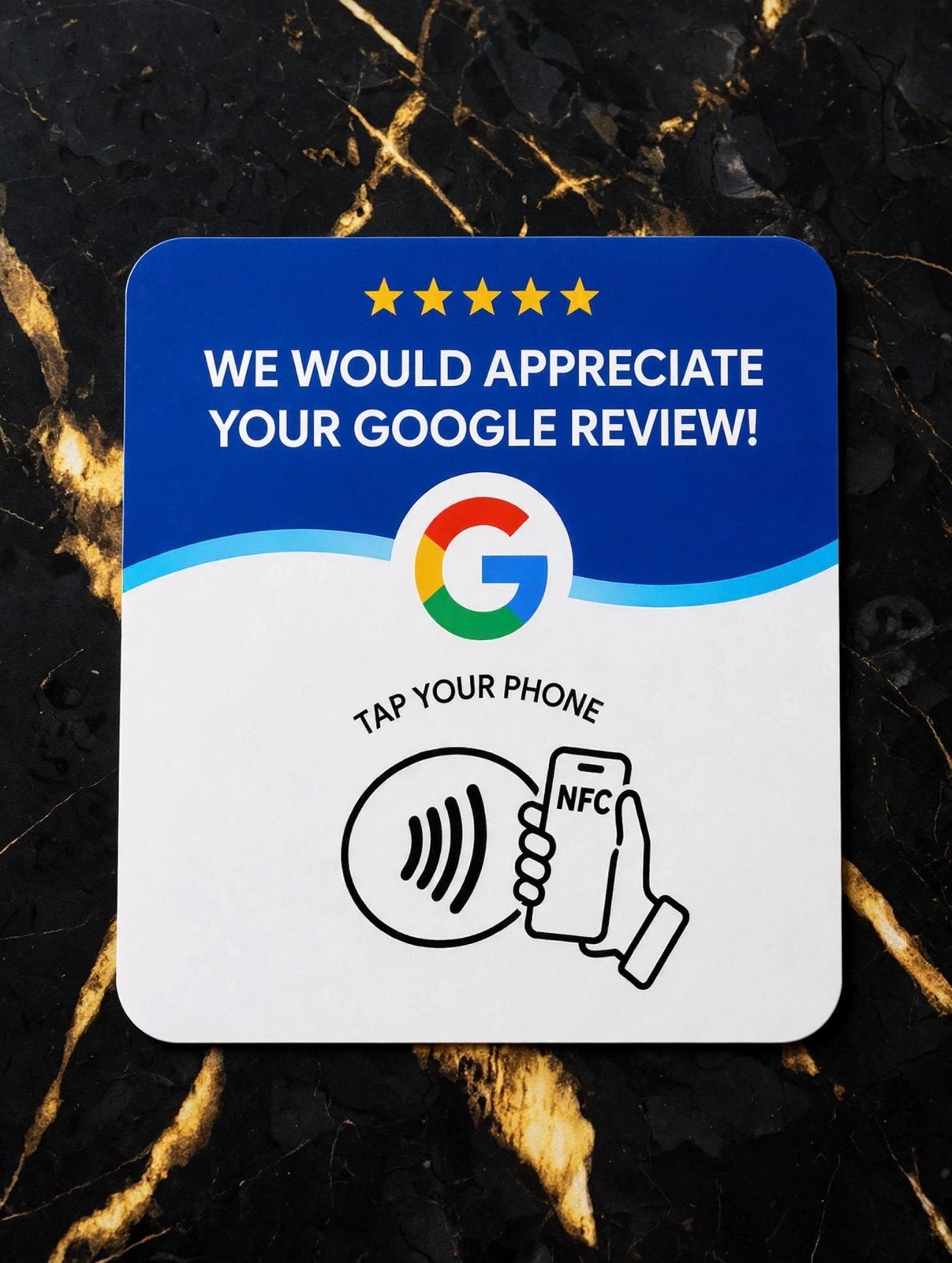 Google Review Tap Kaart - €49 all-in geïnstalleerd", Tickets en Kaartjes, Eén persoon, Cadeaubon, Arrangement