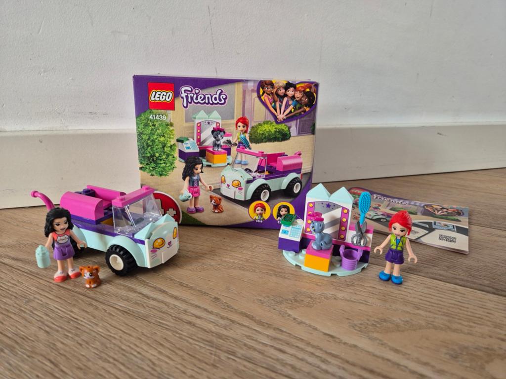 LEGO Friends 41439 Katten Trimwagen - Complete set, Lego, Friends, Ophalen of Verzenden, Zo goed als nieuw