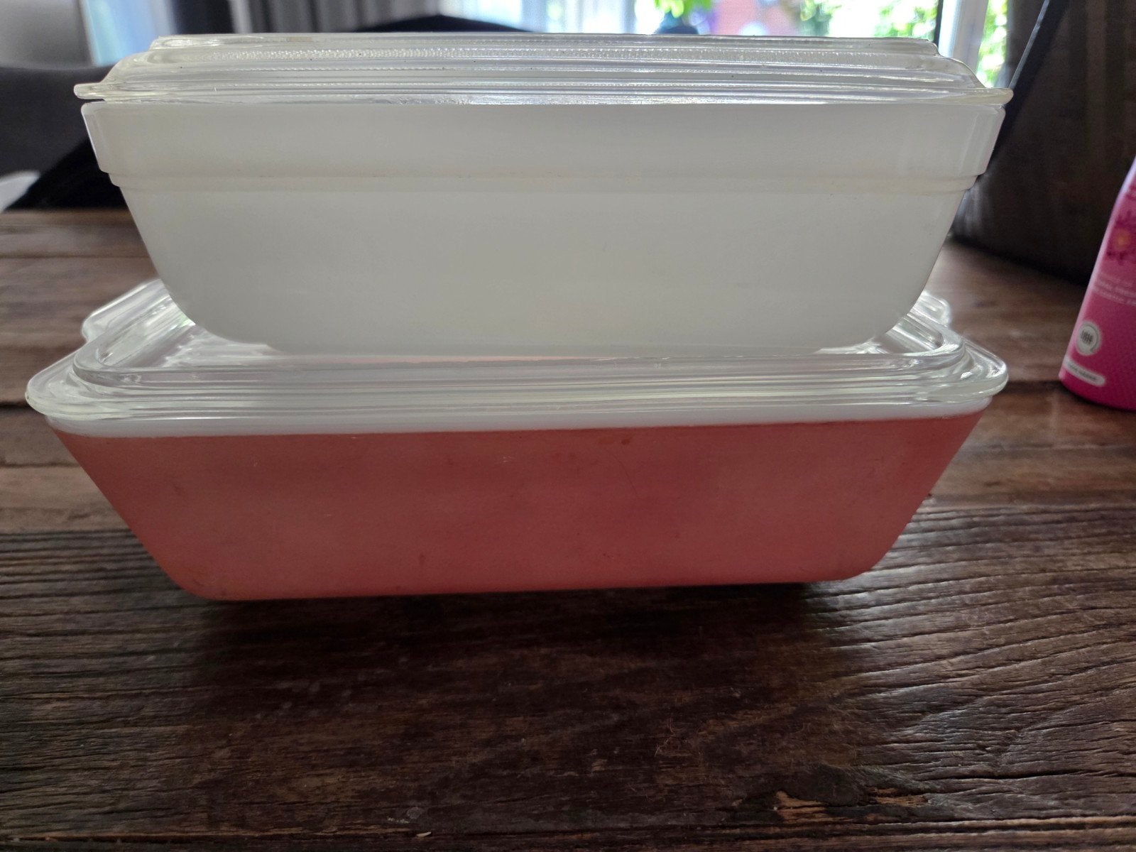 Vintage Pyrex en Fire King koelkastschalen set, Antiek en Kunst, Antiek | Keukenbenodigdheden, Ophalen of Verzenden