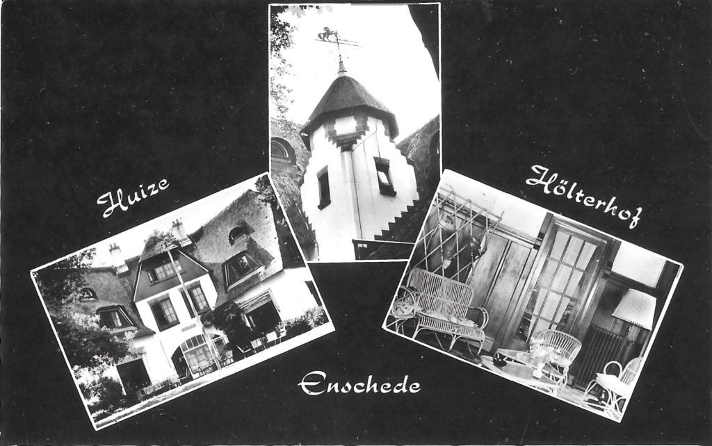 AK Enschede - Huize Hölterhof, Ophalen of Verzenden, 1960 tot 1980, Gelopen, Overijssel