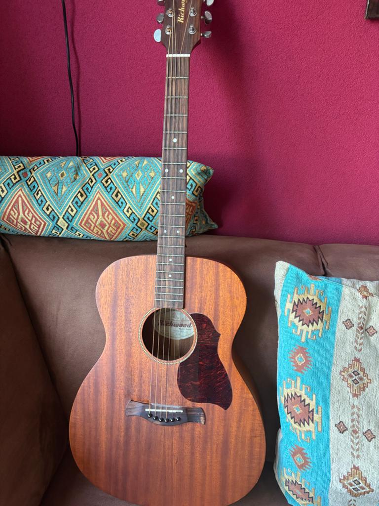 Ritchwood akoestische gitaar - compact model, Ophalen, Gebruikt, Western- of Steelstringgitaar