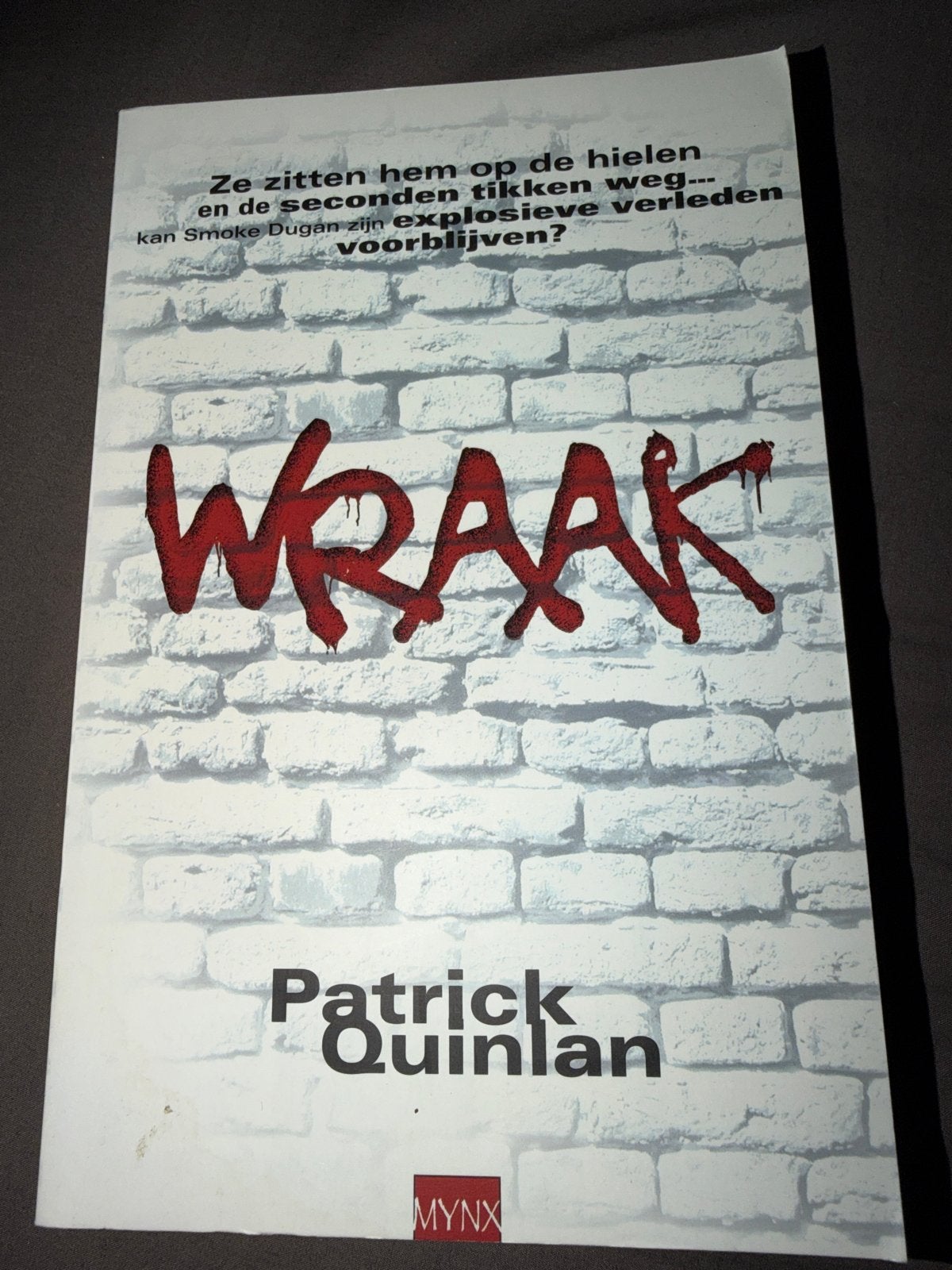 D1.  Patrick Quinlan - Wraak, Ophalen of Verzenden, Zo goed als nieuw, Patrick Quinlan, Nederland