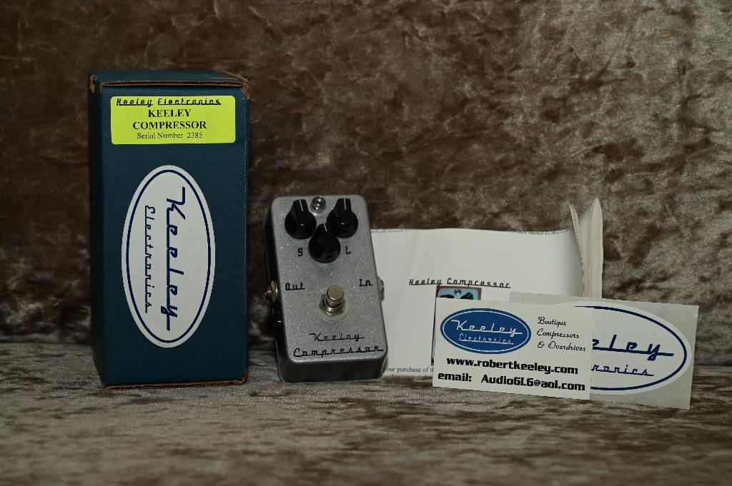 Keeley Compressor #2385 met licensed mod, Ophalen of Verzenden, Zo goed als nieuw, Compressor