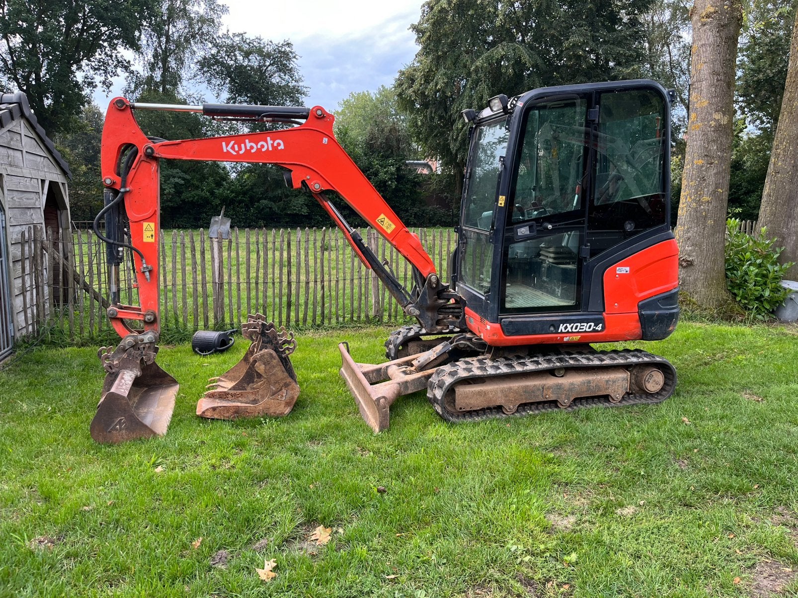 Kubota kx30-4 BJ 2018 3760 uur nette machine, Ophalen of Verzenden, Graafmachine