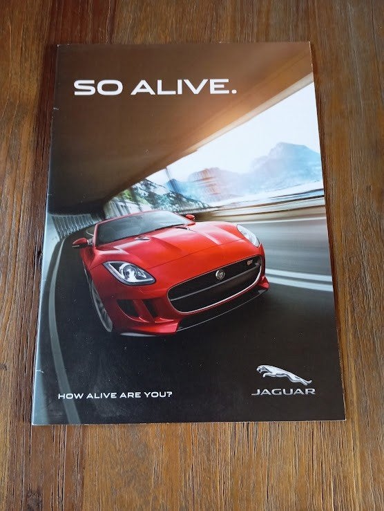 Jaguar So Alive XF / XF Sportbrake / F / XJ / XK + Prijzen, Verzenden, Zo goed als nieuw, Overige merken