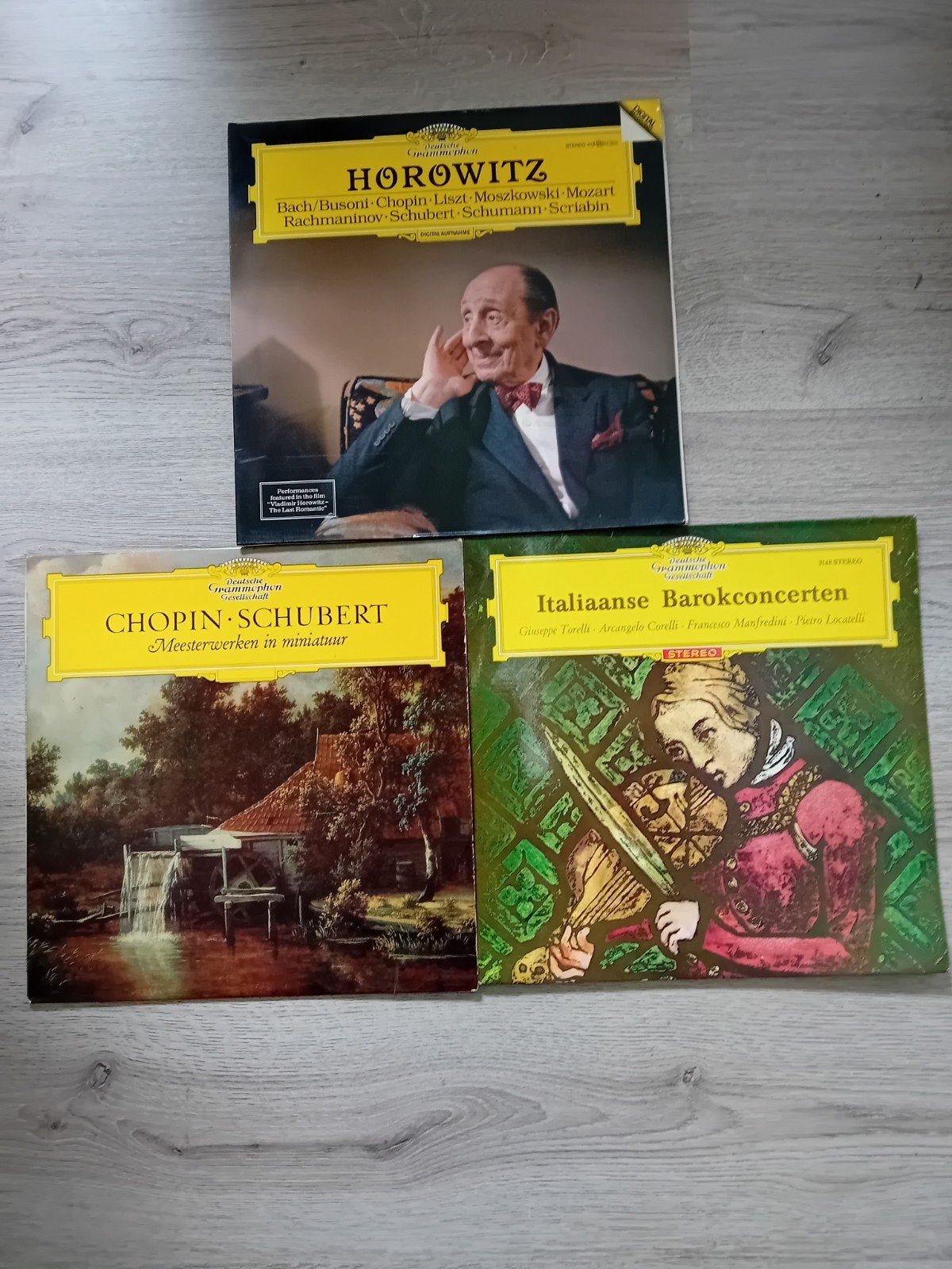 Klassieke LP's: Horowitz, Chopin, Schubert, Italiaanse Barok, Cd's en Dvd's, Vinyl | Klassiek, Gebruikt, Ophalen of Verzenden