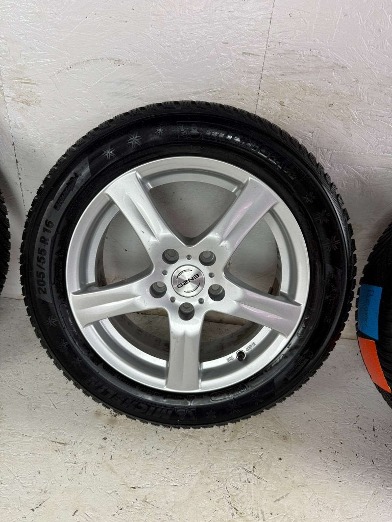Volkswagen Golf Caddy Audi A3 Seat velgen 16" 5x112 winter, Niet ingevuld, Gebruikt, 16 inch, Banden en Velgen