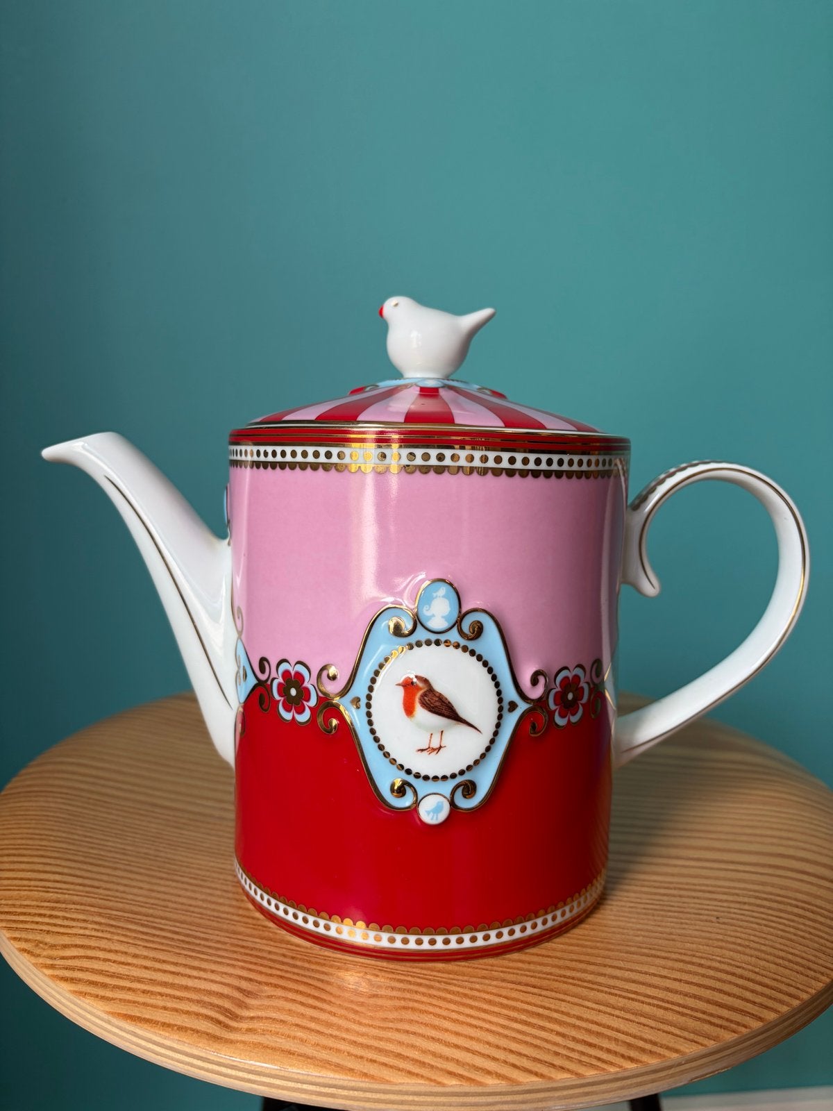 Pip Studio Early Bird theepot met theelicht, Ophalen, Pip Studio, Zo goed als nieuw, Theepot