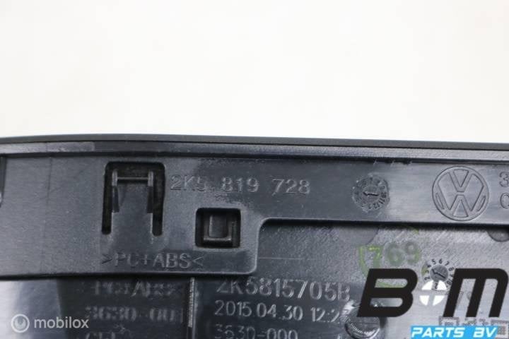 Luchtrooster midden VW Caddy 2K3 2K5819728, Gebruikt