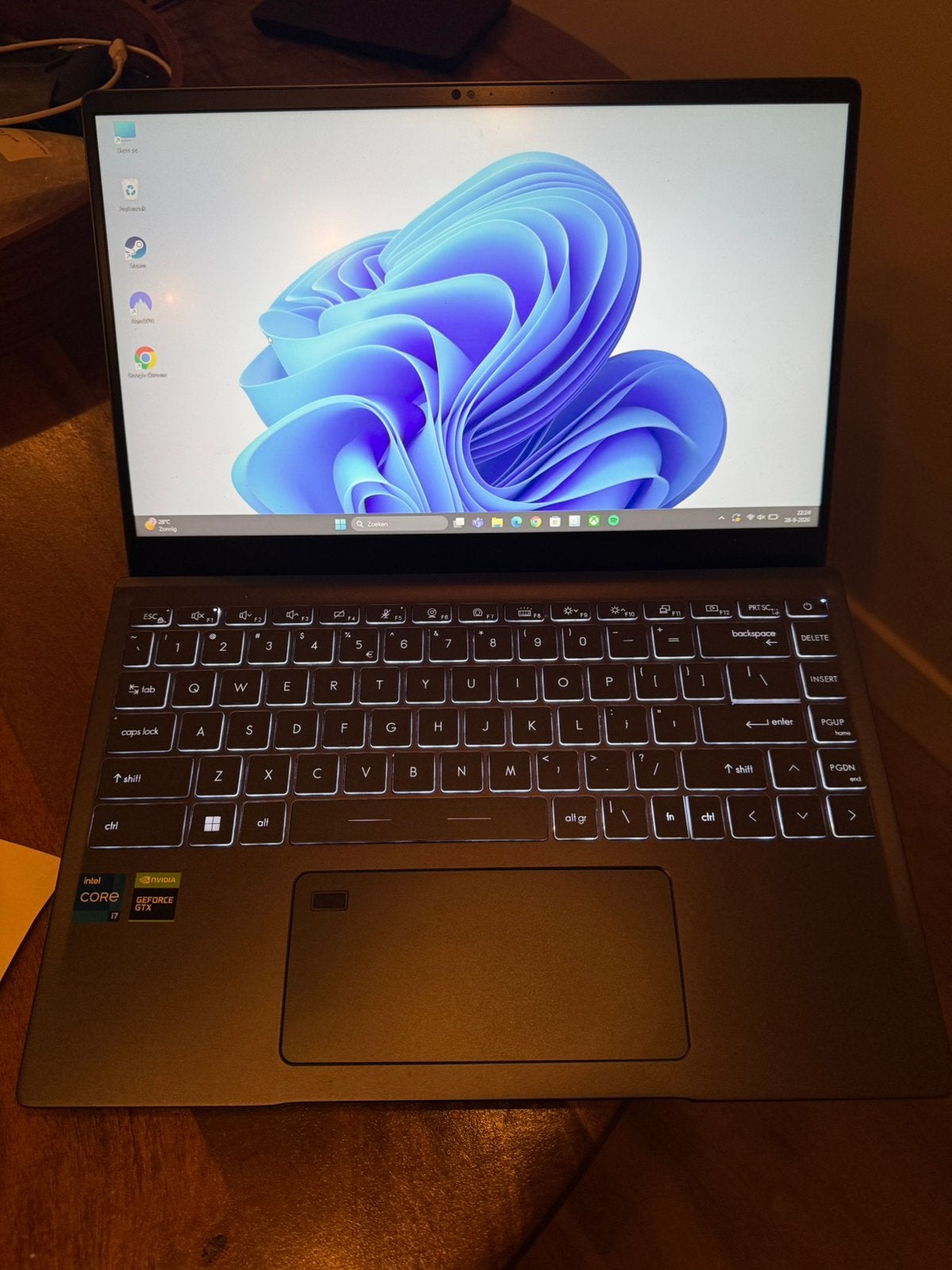 MSI prestige A12SC-016NL, Gebruikt, Met videokaart, Qwerty, 14 inch