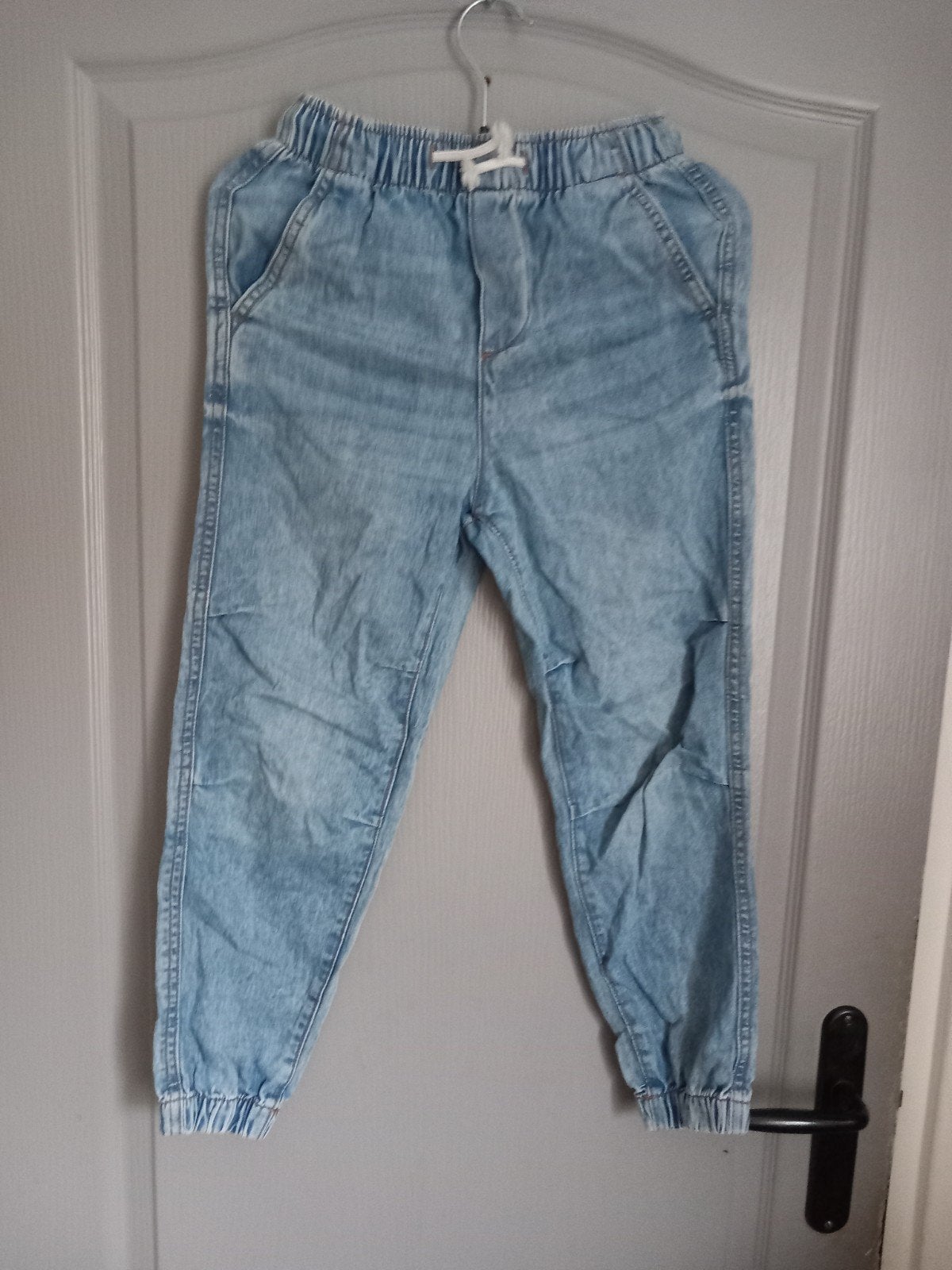 H&M Joggerbroek Maat 134, Broek, Gebruikt, Jongen of Meisje, H&M