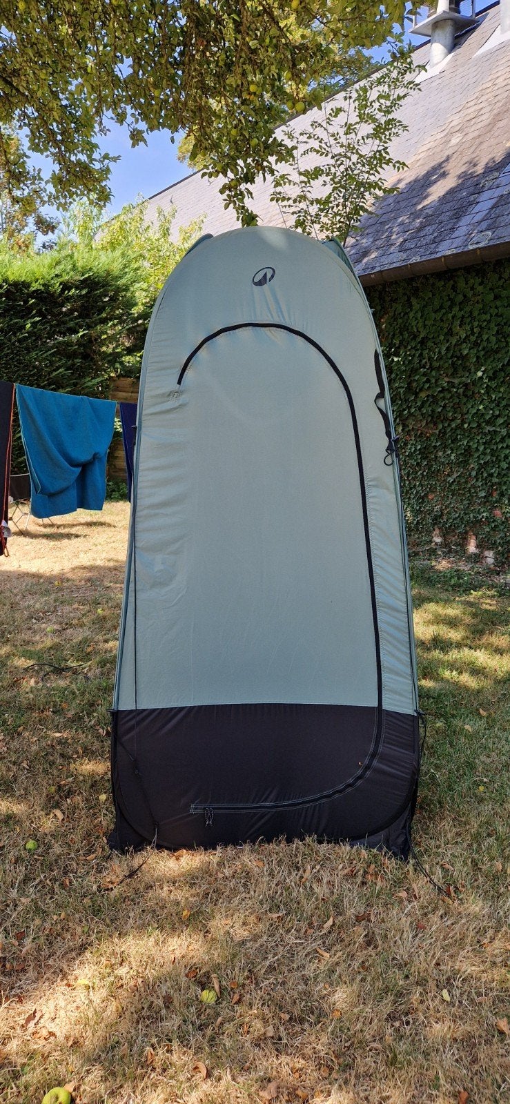 Toilet-/douche tent - zo goed als nieuw, Caravans en Kamperen, Tenten, Ophalen of Verzenden, Zo goed als nieuw, Tot en met 2