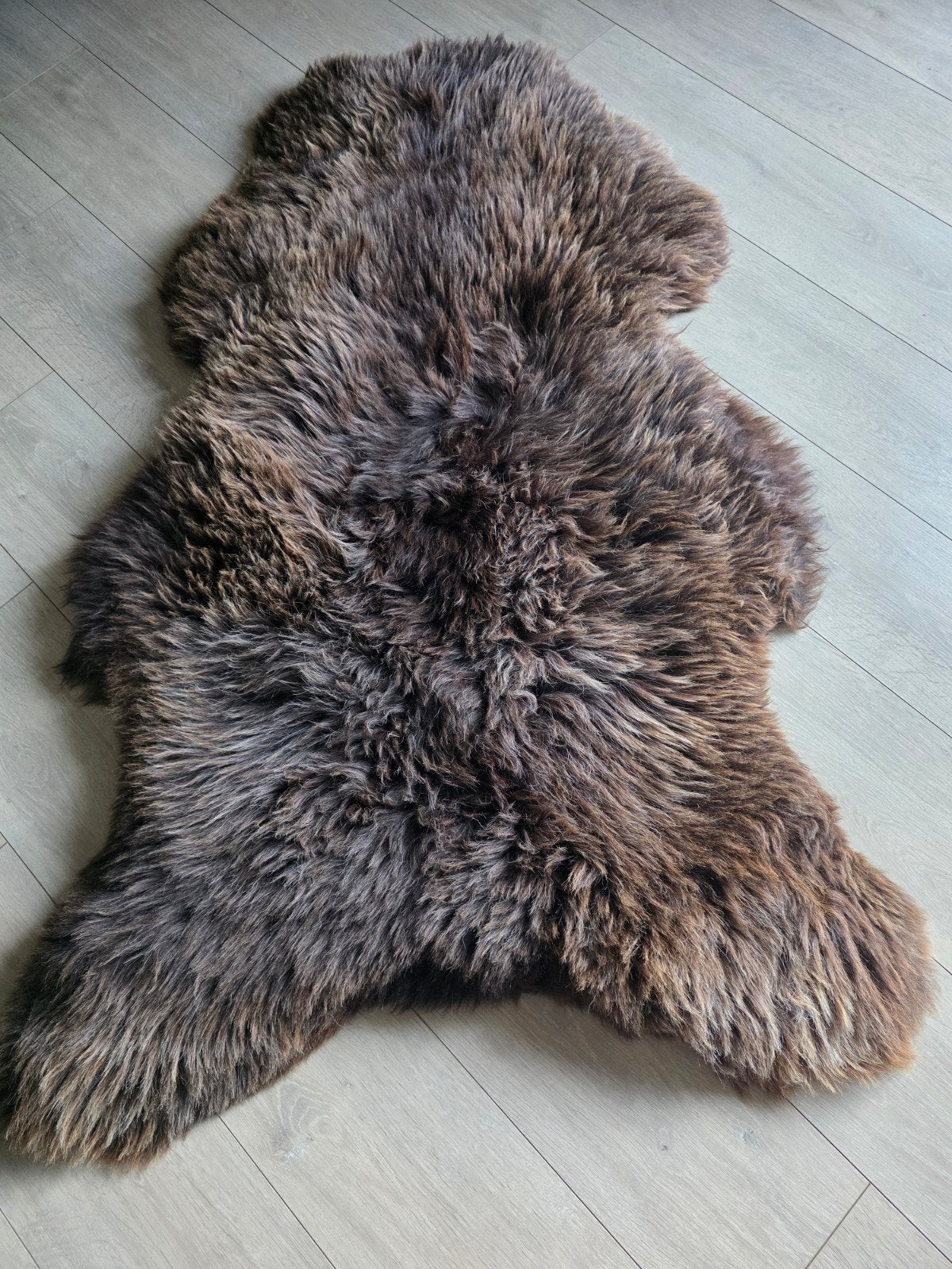 Schapenvacht xxl dik bruin., Ophalen of Verzenden, Nieuw