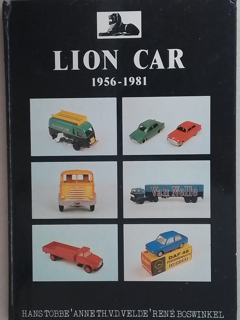 Boek Lion car 1954 - 1981 Hans Tobbe Lion toys, Ophalen of Verzenden, Gebruikt, Bus of Vrachtwagen, Lion Toys