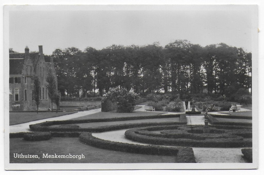 Uithuizen Menkaborgh Oude Ongelopen Ansichtkaart (B5061 ), Verzamelen, Ophalen of Verzenden, 1960 tot 1980, Ongelopen, Noord-Brabant