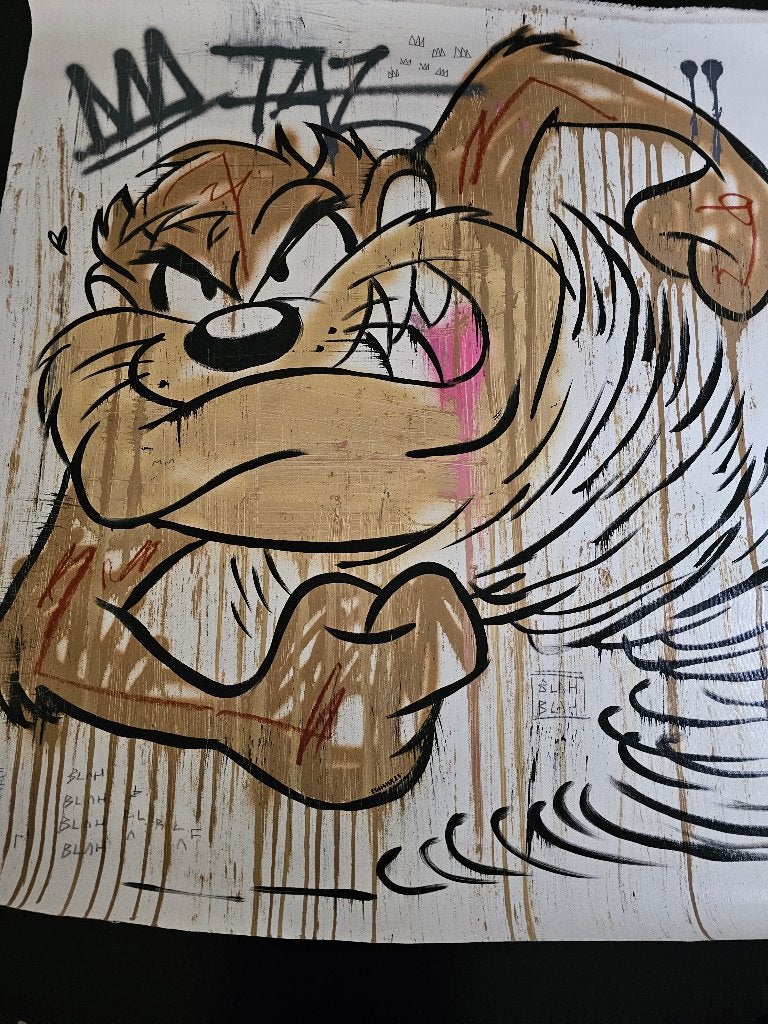 Robert McKimson Met Certificaat  Tasmanian Devil, Ophalen