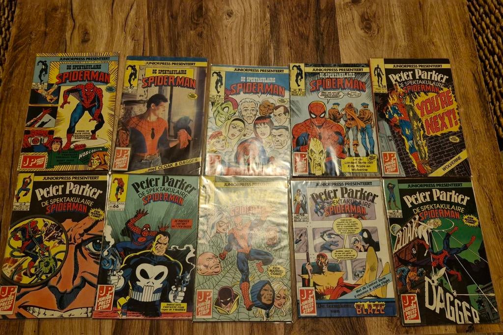 Spiderman Junior Press stripboeken, Ophalen, Beeldje of Figuurtje