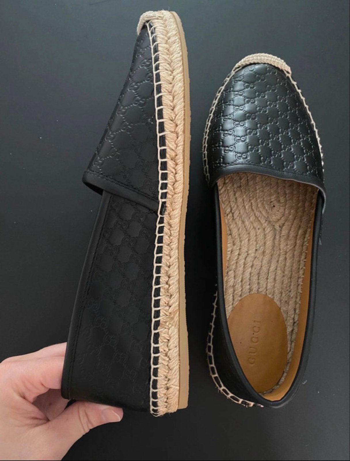 Nieuwe Gucci Espadrilles Zwart Maat 38, Ophalen of Verzenden, Nieuw, Zwart, Espadrilles of Moccasins