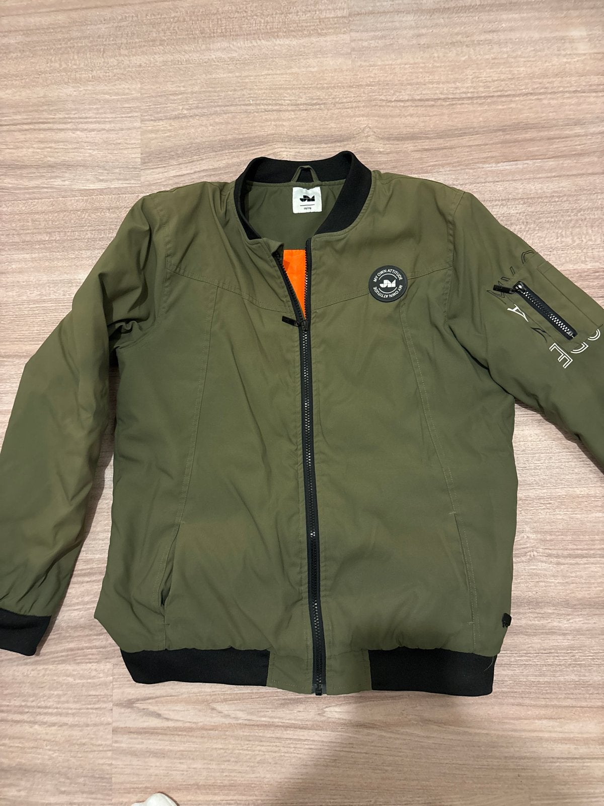 Stoere legergroene jas van Shoeby, Ophalen, Zo goed als nieuw, Overige maten, Groen
