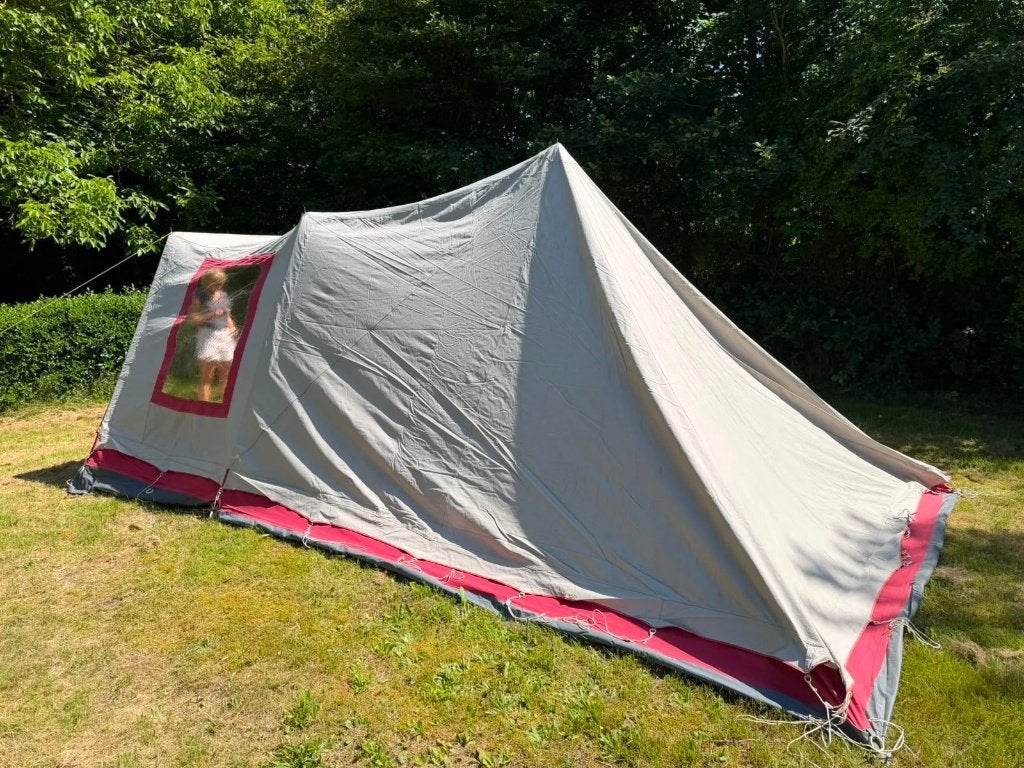 Brand piramide tent 4 persoons, Ophalen, Gebruikt, Tot en met 4