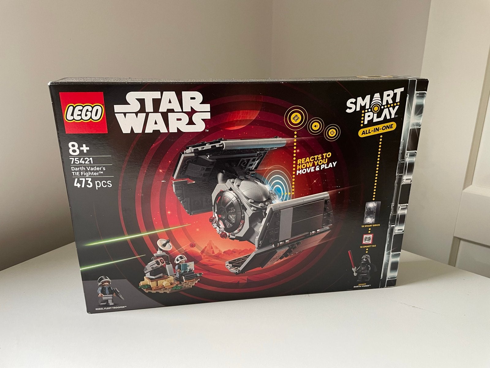 LEGO Star Wars 75421 Darth Vader's TIE Fighter Smart Play, Ophalen of Verzenden, Nieuw, Overige merken