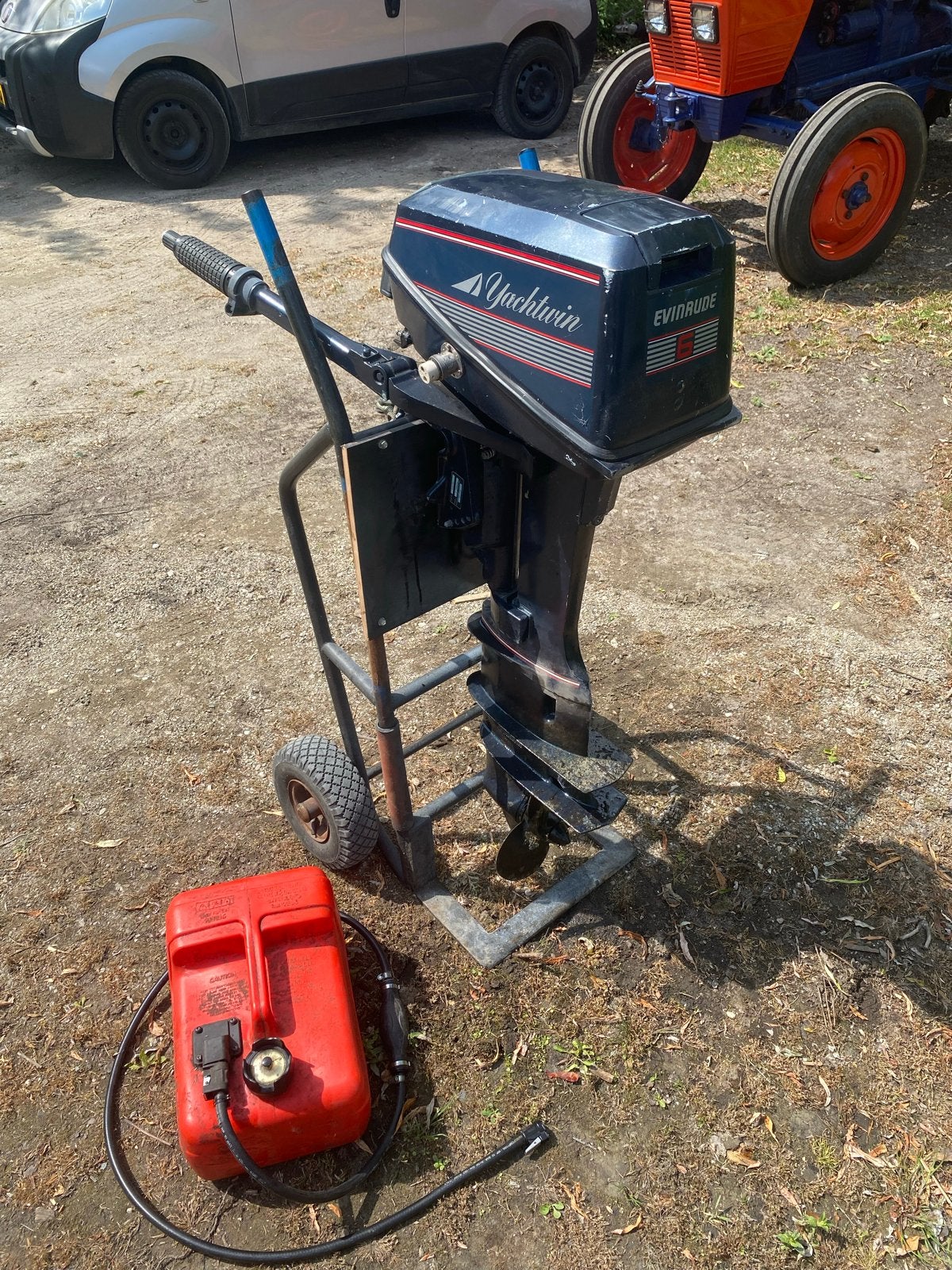 Onderdelen: Evinrude 6pk lang & Mercury 5pk kort, Ophalen, Gebruikt