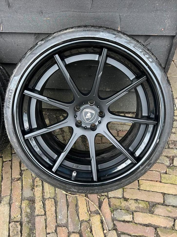 Lamborghini Huracan velgen 5x112 20 en 21 inch Pirelli TPMS, Gebruikt, Niet ingevuld, 21 inch, Personenwagen