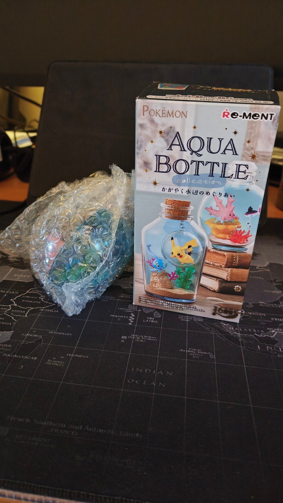 Re-Ment Pokemon Aqua Bottle Corsola & Finneon complete, Ophalen of Verzenden, Zo goed als nieuw