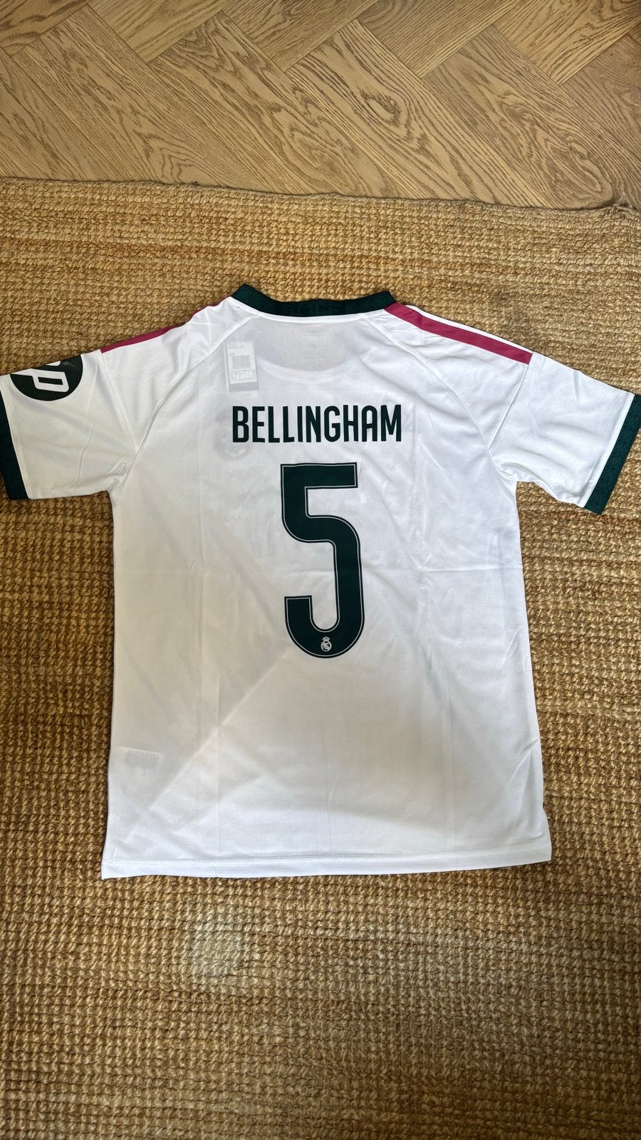 Real Madrid Thuisshirt Bellingham #5 Maat L, Maat L, Ophalen of Verzenden, Nieuw, Shirt
