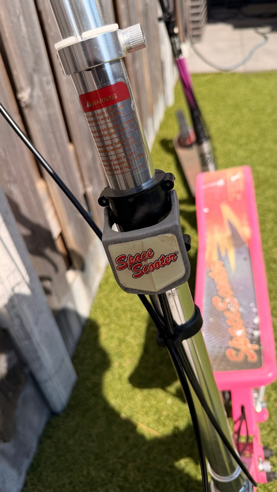 Roze Space Scooter -  Step, Fietsen en Brommers, Ophalen, Gebruikt, Gewone step