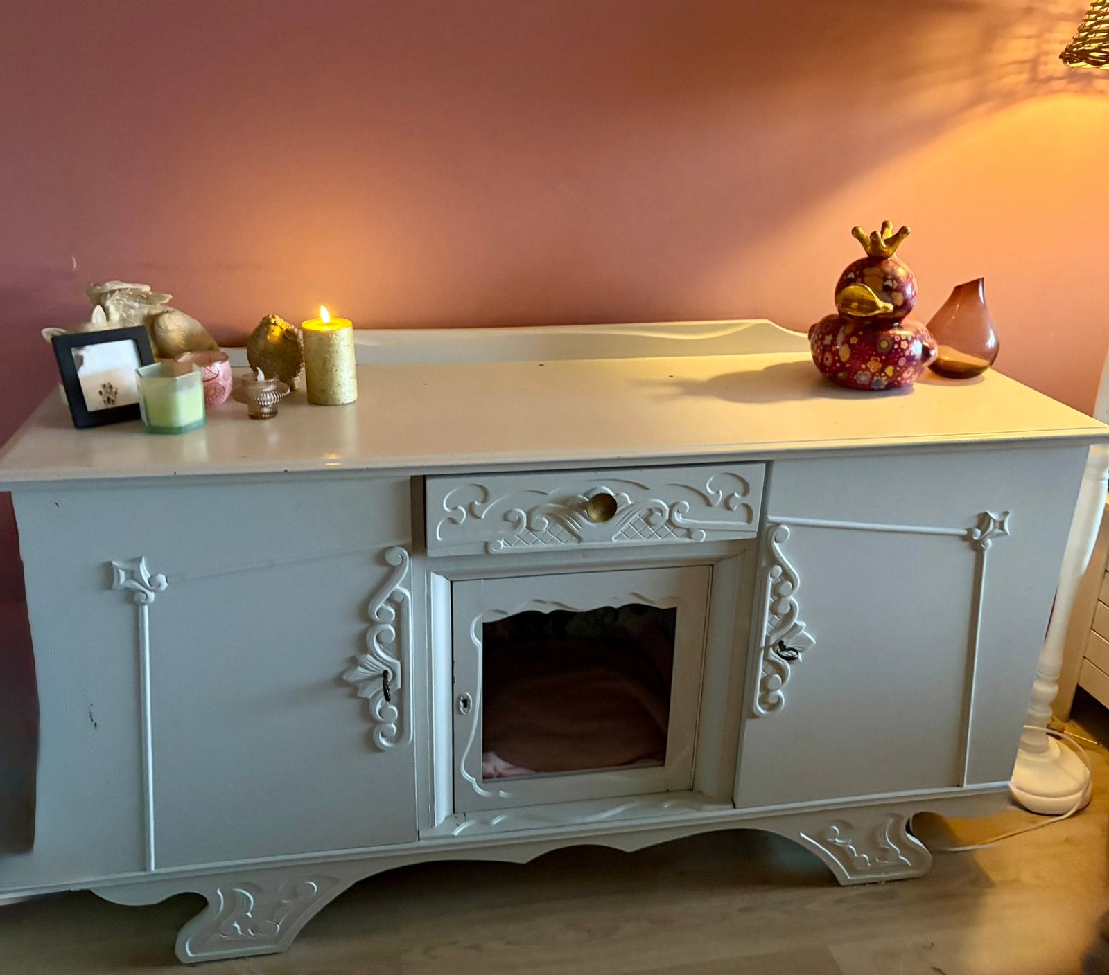 Mooi brocant dressoir, Ophalen, Gebruikt, 25 tot 50 cm, 150 tot 200 cm
