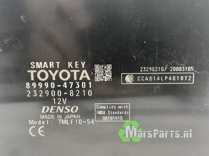 Module keyless vehicle van een Toyota Prius, Gebruikt, -, -, 6 maanden garantie
