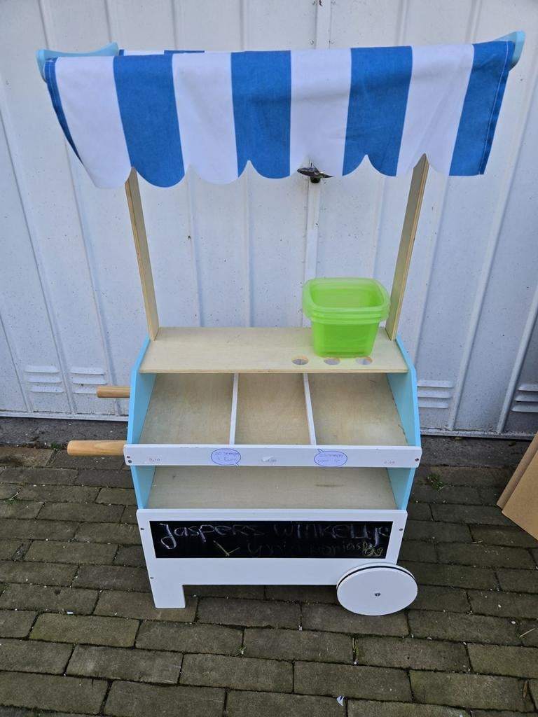 Houten Speelkeuken met Accessoires, Kinderen en Baby's, Speelgoed | Houten speelgoed, Ophalen of Verzenden, Zo goed als nieuw