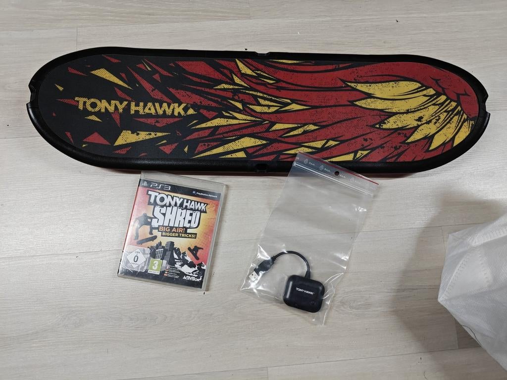 Tony Hawk Shred PS3 met Skateboard Controller en dongle, 1 speler, Ophalen of Verzenden, Eén computer, Vanaf 3 jaar