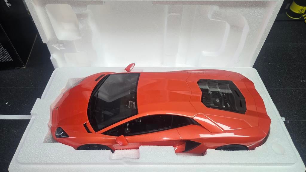 1:12 Autoart Lamborghini Aventador LP700 - Nieuwstaat, Hobby en Vrije tijd, Modelauto's | 1:18, Ophalen of Verzenden, Nieuw, Auto
