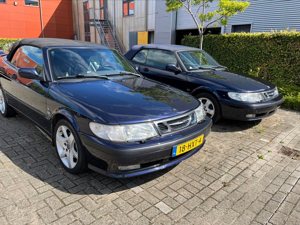 2x Saab 9-3 OG cabrio in onderdelen midnight blue 257, Ophalen, Gebruikt, Voor, Saab