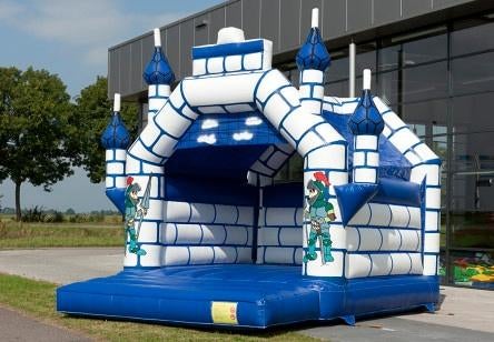 Te huur springkussen Kasteel, Hobby en Vrije tijd, Feestartikelen | Verhuur, Ophalen, Gebruikt, Overige