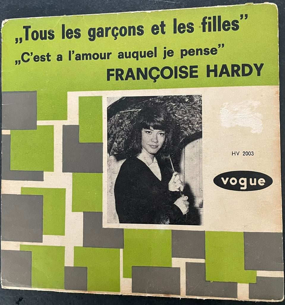 Françoise Hardy Tous les garçons et les filles, Ophalen of Verzenden, Gebruikt, Overige formaten