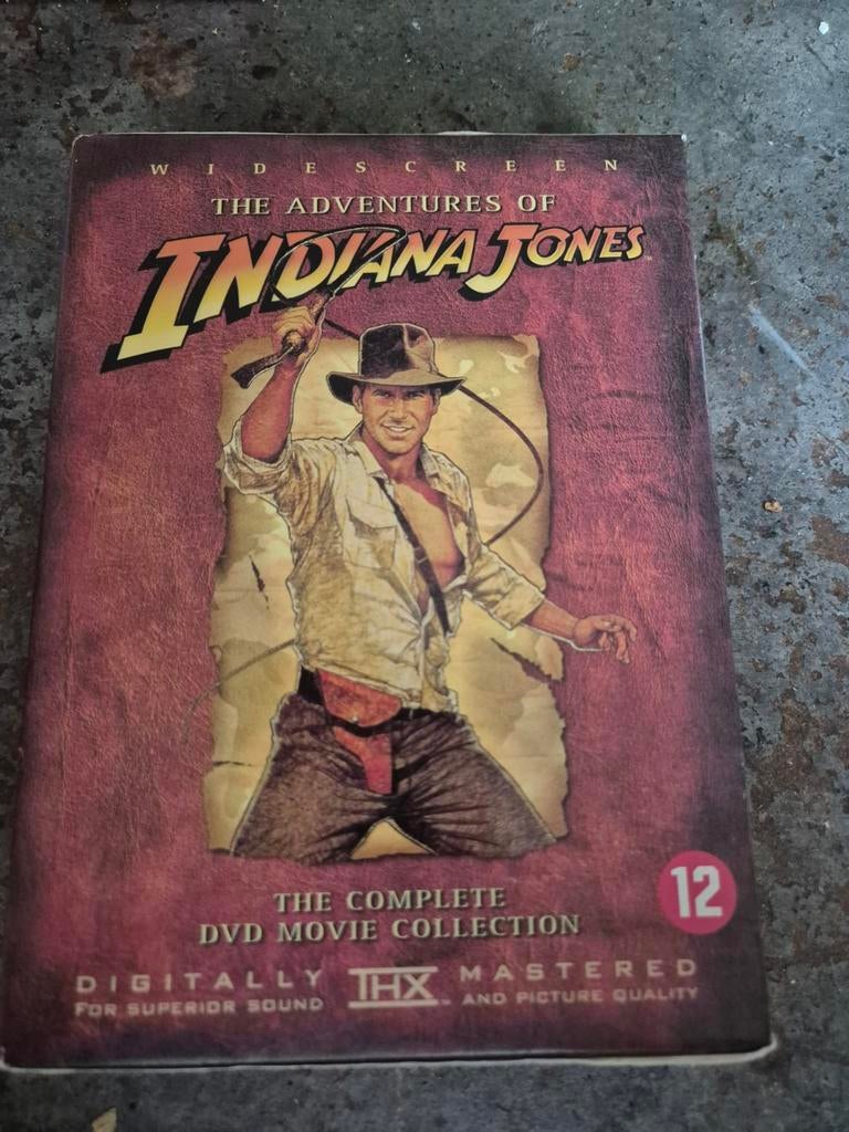 Indiana Jones DVD Boxset - Complete Collectie, Vanaf 12 jaar, Ophalen of Verzenden, Zo goed als nieuw, Boxset