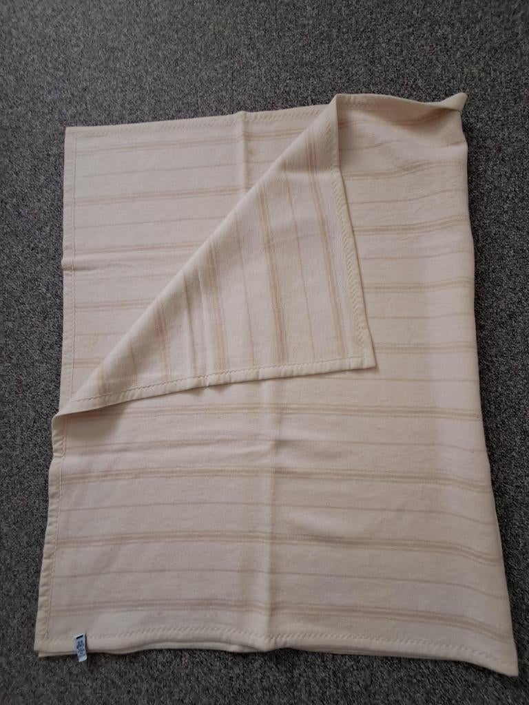 kinder deken Hema Katoen Kleur : Beige, Kinderen en Baby's, Ophalen of Verzenden, Zo goed als nieuw, 100 cm of meer, Deken