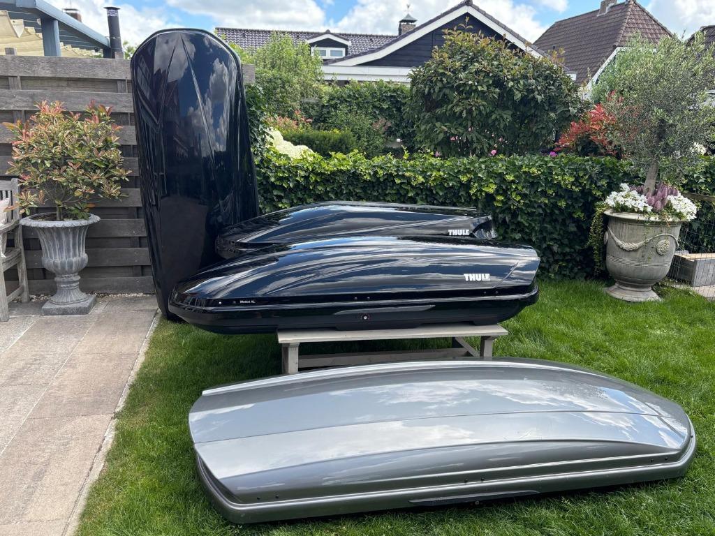 Dakkoffer, Bagagebox, Skibox te huur, Ophalen, Zo goed als nieuw
