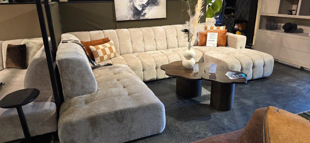 U-Bank Dublin | blokdesign | Beige | Incl 5 Jaar Just enjoy!, Huis en Inrichting, Banken | Bankstellen, JaRa, Overige maten, Bornsestraat 31