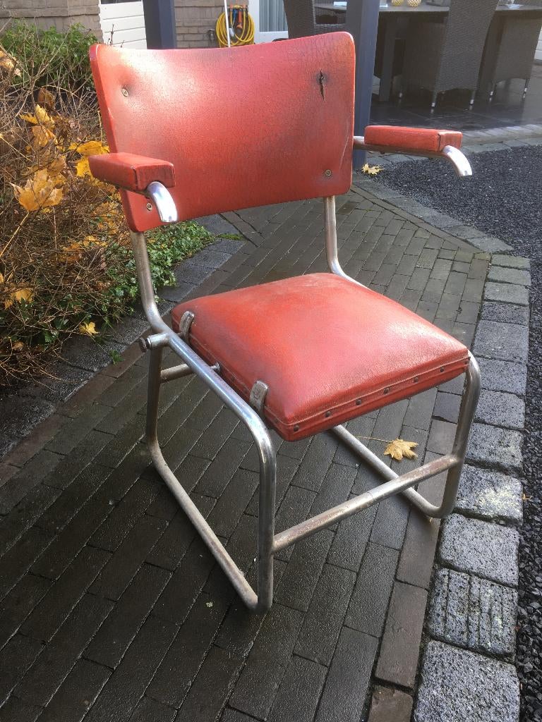Kappersstoel (jaren 50), Antiek en Kunst, Ophalen