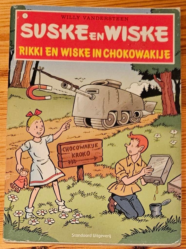 Suske en Wiske - Rikki en Wiske in Chocowakije, Boeken, Stripboeken, Eén stripboek, Ophalen of Verzenden, Zo goed als nieuw