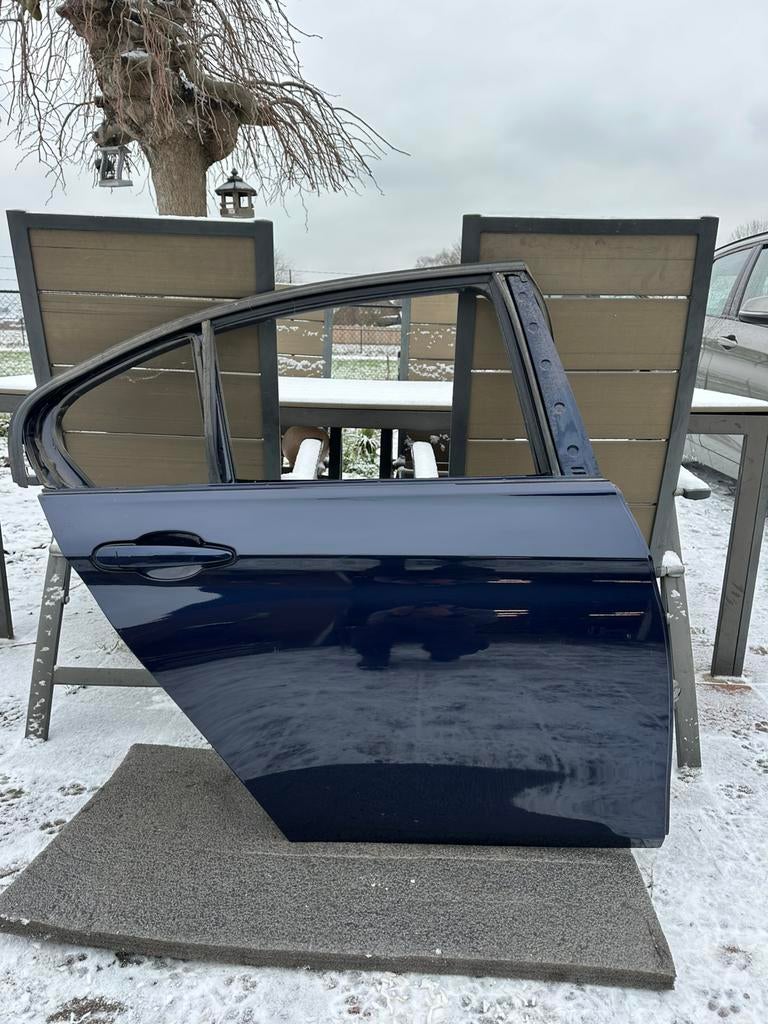 portier rechts achter bmw 3 serie f30 x10 tanzinit blue, Ophalen, Achter, BMW, Deur