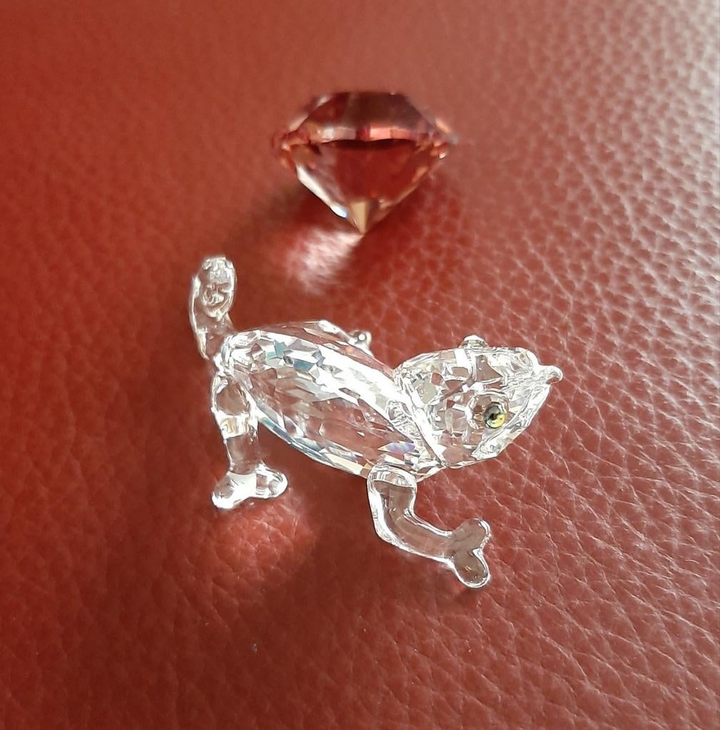 Swarovski Kameleon, Verzamelen, Ophalen of Verzenden, Figuurtje