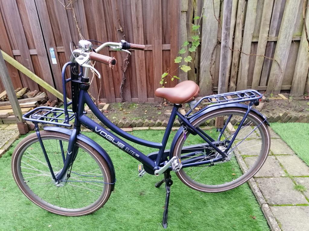 Vogue Elite Damesfiets 28 inch - Navy Blauw, Versnellingen, Ophalen, Overige merken, 53 tot 56 cm