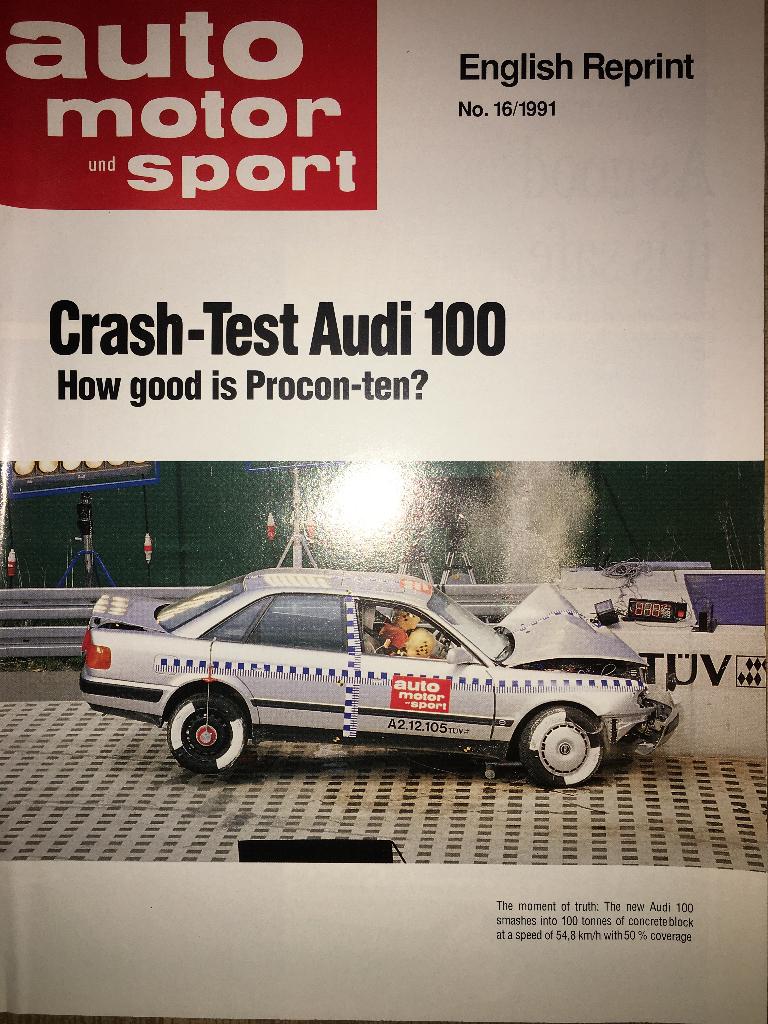 2x Audi 100 Estate Avant 1993 + Procon-ten brochures folders, Ophalen of Verzenden, Zo goed als nieuw, Audi
