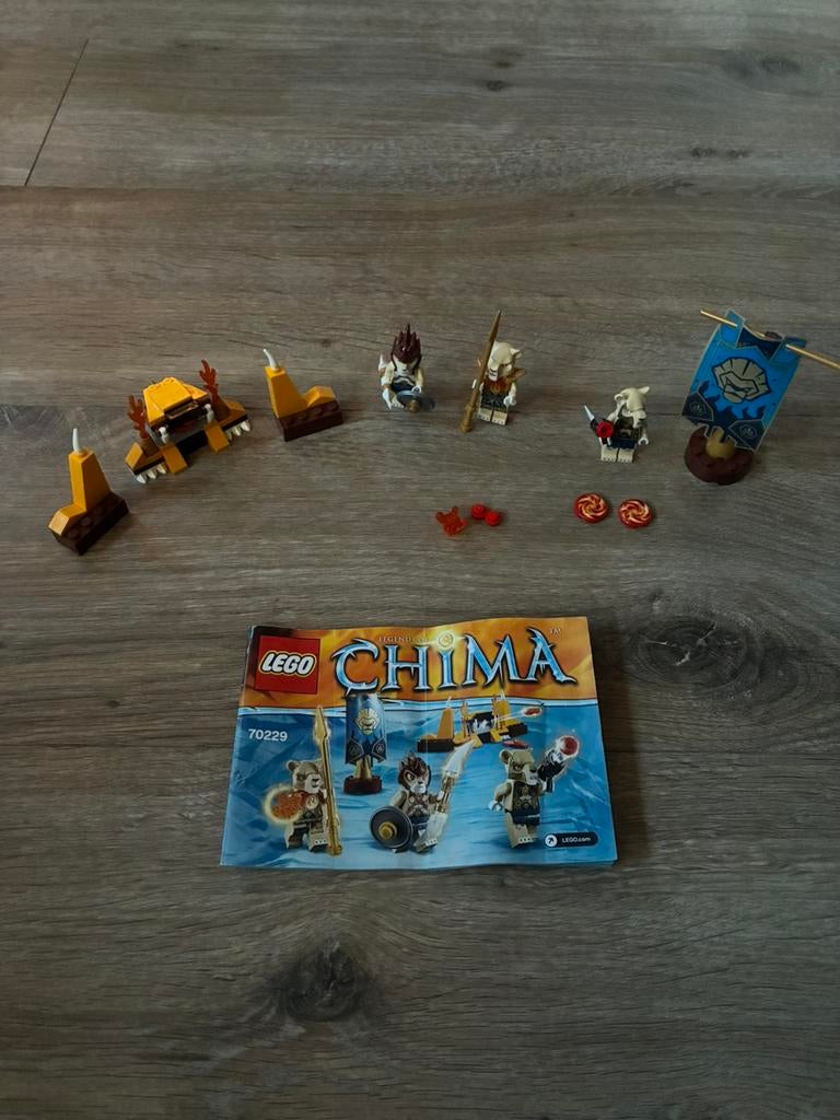 Lego chima 70229, Ophalen of Verzenden, Zo goed als nieuw