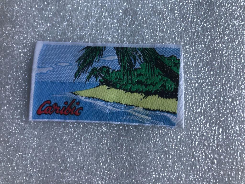 Applicatie/ patch - CARIBIC X 8 stuks - 0,50 cent per st, Ophalen of Verzenden, Zo goed als nieuw, Applicatie